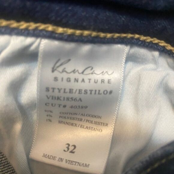 KanCan Estilo distressed Kurvy Ultra High-Rise Ankle skinny, size 32 - Picture 4 of 4